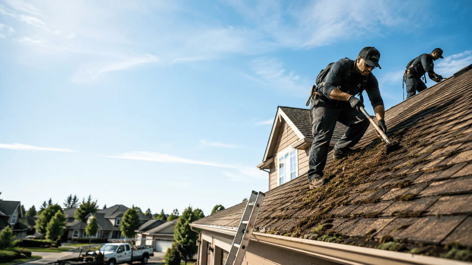 Roof Moss Removal in West Babylon, NY near me